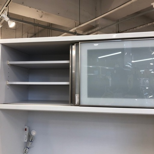 ニトリ　キッチンボード　ホワイト　120cm