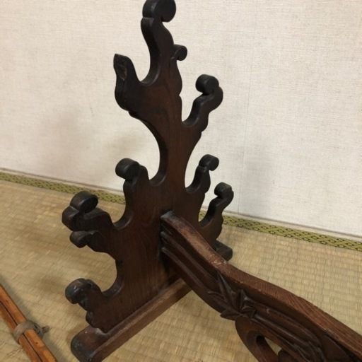 刀掛け　刀　木刀　竹刀　骨董品【値下げしました】