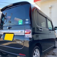 月々9千円〜分割可❗️車検2年付き！【名義変更代込み】広い車内！大人気‼️ダイハツ タント カスタム X☆社外オーディオ☆純正アルミ☆フルオートエアコン☆便利なスライドドア☆ドライブレコーダー付き☆事故歴修復歴なし☆そのまま乗って帰れます！の画像
