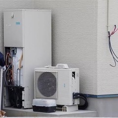 エコキュート取り付けやエアコン取り付けの画像
