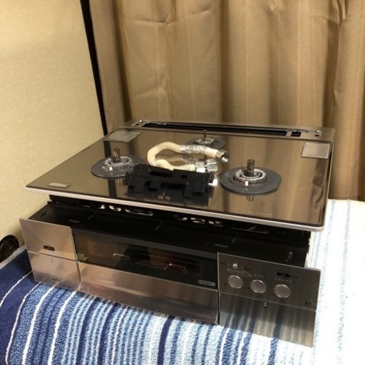 ガステーブル ノーリツ LPガス C3WM3PWA 60cm ガラストップ