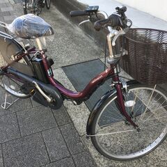 地域限定送料無料 ヤマハ パス ナチュラ 新基準 8,7AH 子供乗せ 24