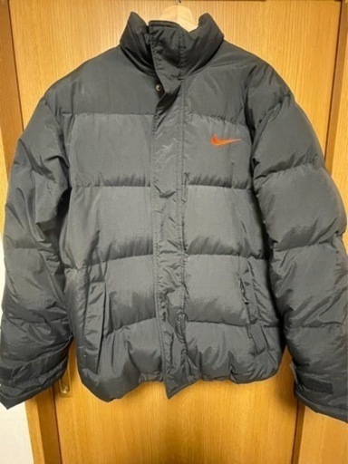 90年代　ダウンジャケット　赤ロゴ