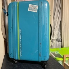 ベネトン　スーツケース【ジャンク品】