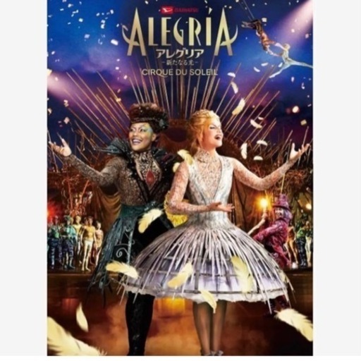 値下げしました☆アレグリア☆チケット2枚☆2/12東京公演☆ S S席中央Dブロック