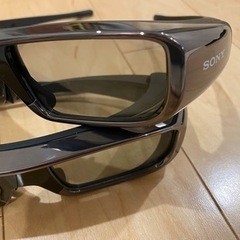 ソニー3Dメガネ2本セットの画像