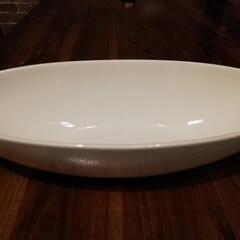 大きめ白のプレート