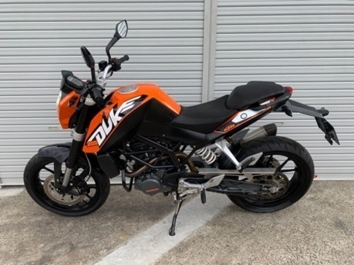 KTM‼️デューク200‼️ストリートファイター‼️アクラポビッチマフラー‼️
