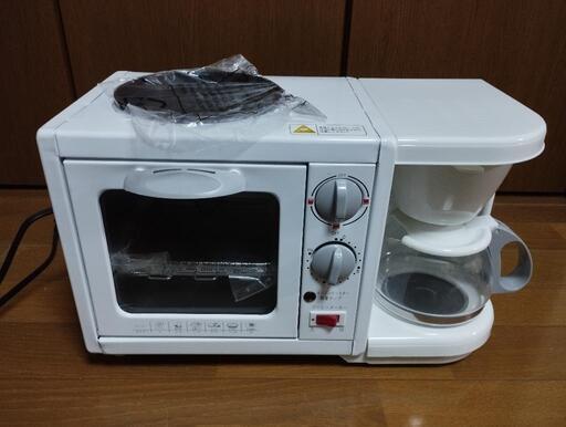 （受付再開）1台3役のオーブントースター！ウェイクアップモーニングセット