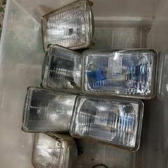 旧車　角ライト