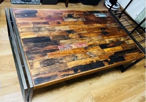 取引中■今週土曜まで！　d-Bodhi (ディーボディ) コーヒーテーブル ブラウン フェルム120cm