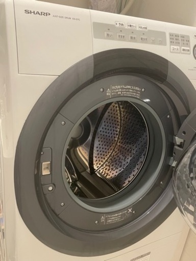 【配送の場合注意事項あり】ES-S7C-WR ドラム式洗濯乾燥機 ホワイト系 [洗濯7.0kg /乾燥3.5kg /ヒーター乾燥(水冷