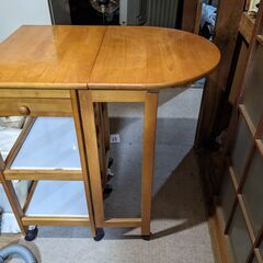 ★　折りたたみワゴン・キャスターワゴン・椅子　★の画像