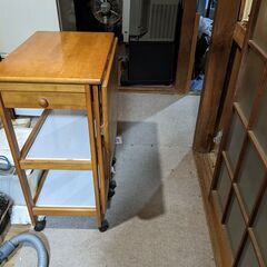 ★　折りたたみワゴン・キャスターワゴン・椅子　★の画像