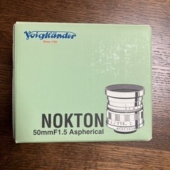 VOIGTLAENDER NOKTON50F1.5ASL S