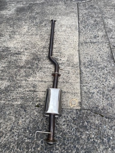 アルファード20 シルクブレイズ　中間マフラー