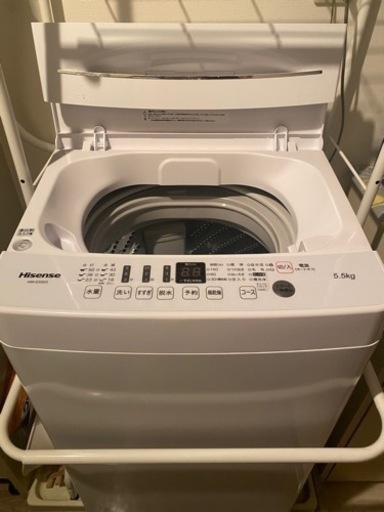 決まりました 洗濯機