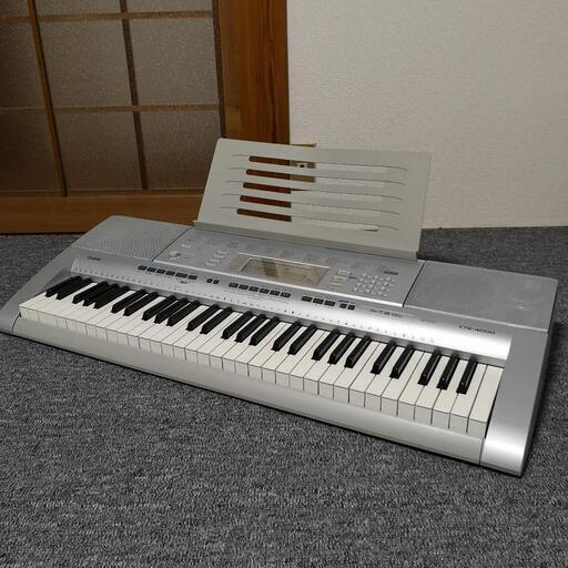 CASIO 電子キーボード CTK-4000 純正スタンド付き カシオ 電子キーボード CTK-4000 純正スタンド ケース付き 引