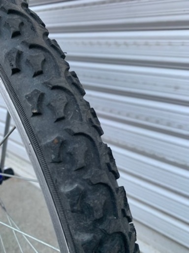 ☆前後タイヤ良品☆ 24インチ LEDダイナモライトJr.MTB 防犯登録料込!! [No.263]