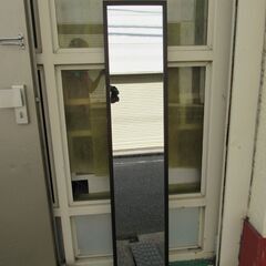 ★超激安★木製スタンドミラー　全身鏡　 布カバー付き