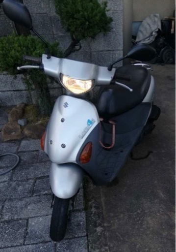 レッツ4g 純正防犯アラーム付