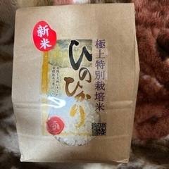 新米ひのひかり　3合