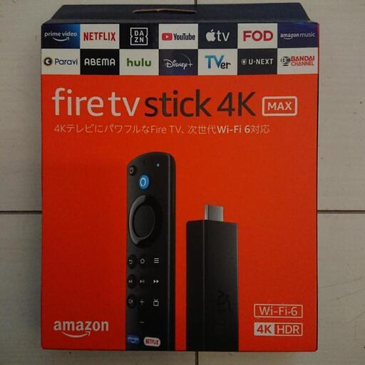amazon fire tv stick 4k MAX 新品未開封品その２