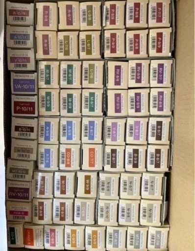 プロマスターEX　66本　ヘアカラー剤