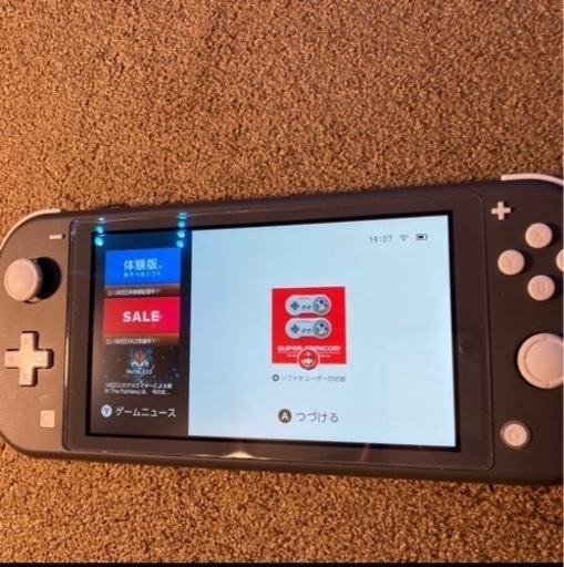 switch light グレー　＋ソフト