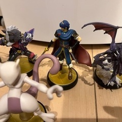 大乱闘スマッシュブラザーズ　アミーボ6体の画像