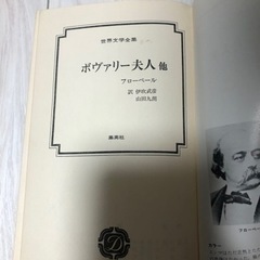 世界文学全集 ボヴァリー夫人他の画像