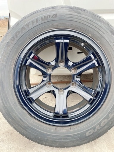 状態良好！　TRANPATH-MP4 タイヤとホイール　215/65R16