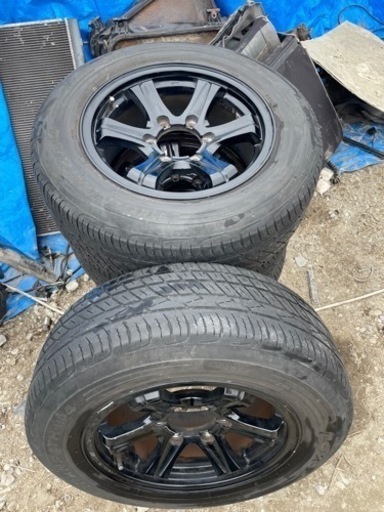 状態良好！　TRANPATH-MP4 タイヤとホイール　215/65R16