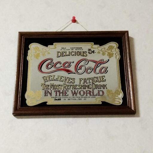 コカコーラのパブミラー
