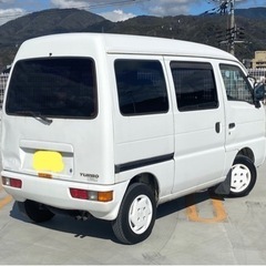 ⭐️コミコミ価格⭐️★車検2年付き‼️★令和7年3月30日まで★旧車★ターボ★64馬力★5速MT★DE51★SUZUKI  エブリィ★の画像