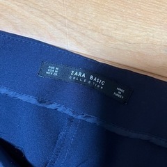 タグ付き新品　ZARA 黒パンツ　M〜Ｌの画像