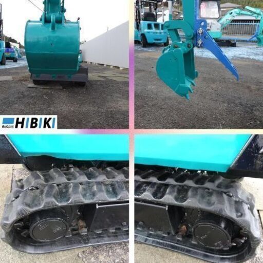 中古油圧ショベル◆0.83ｔ◆整備済み◆ガチャック付き/ミニユンボ/コマツ/PC03-1