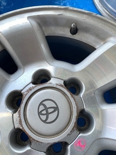【熊本県発】トヨタ ハイラックスサーフ 純正ホイール アルミホイール