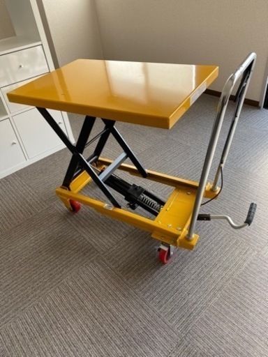 リフトテーブル 油圧式昇降台車 手押し 耐荷重150kg Fkstyle★作業ツール★リフォーム★DIY★カーメンテナンス★整備★作業台