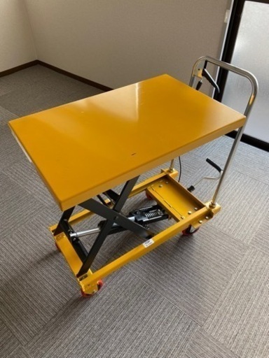 リフトテーブル 油圧式昇降台車 手押し 耐荷重150kg Fkstyle★作業ツール★リフォーム★DIY★カーメンテナンス★整備★作業