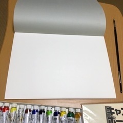 油絵用　絵の具などの画像