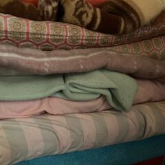 古い毛布　（布団等）の画像