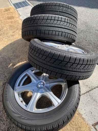 最終！2017年製ブリザックV RX205/60R16 アルミ付４本セット