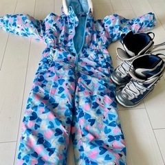 スノーウェアとブーツ