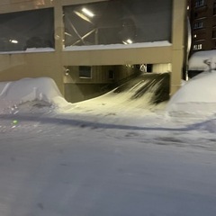 雪かきします！
