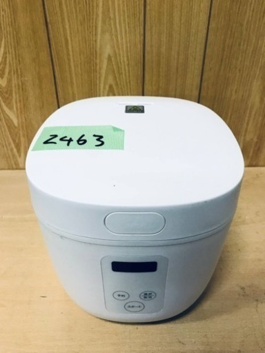 ②2463番 ジャー炊飯器✨HTS-350WH‼️