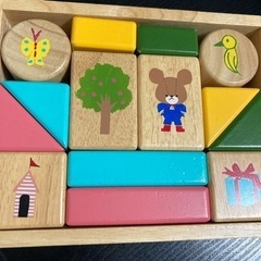 くまのがっこう音積み木の画像