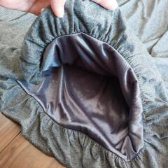 ハイネックバルーンワンピースの画像