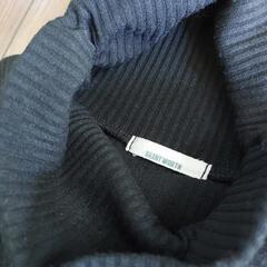 ハイネックバルーンワンピースの画像