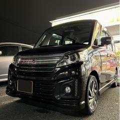 🔴SOLD OUT🔴　H27 スペーシアカスタム　XSターボ　軽自動車